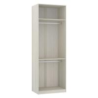 Guarda-roupa 2 Portas 80 Cm Legno Crema Com Connect - 3