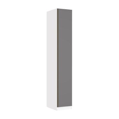 Guarda Roupa Modulado Prime Luciane 1 Porta de Bater MDP Branco