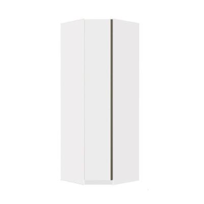 Guarda Roupa Canto Diagonal Prime 1 Porta Articulada Branco