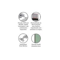 Guarda Roupa Modulado 1 Porta 40cm Branco Ff Com Verde Jade - 3