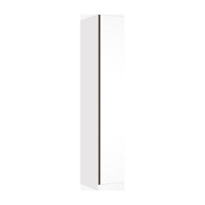 Guarda Roupa Modulado 1 Porta 40cm Branco Ff Com Branco Mat