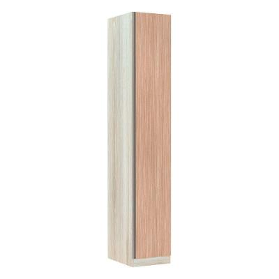Guarda Roupa Solteiro Prime Plus 1 Porta sem Gavetas Cumaru, Legno Crema