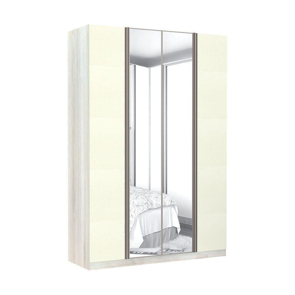 Guarda-roupa 4 Portas 160 Cm Legno Crema Com Kashmir - 1