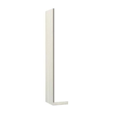 Guarda Roupa Solteiro Prime Plus 1 Porta Bater Legno Crema Com Branco Mat
