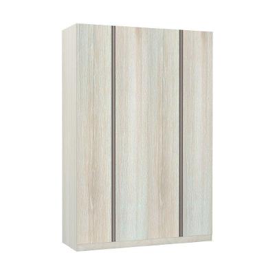 Guarda Roupa Solteiro Prime Plus 4 Portas 3 Gavetas Legno Crema MDP Luciane