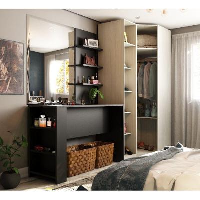 Guarda Roupa Closet Guarda Roupa Closet 4 Peças Legno Crema