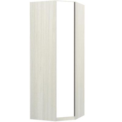 Guarda Roupa Modulado Canto Obliquo Prime Luciane 1 Porta Crema