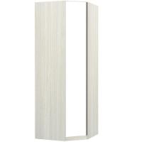 Guarda Roupa 1 Porta 1 Cabideiro Legno Crema Com Branco Mat - 1