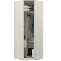 Guarda Roupa 1 Porta 1 Cabideiro Legno Crema Com Branco Mat