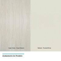 Guarda-roupa 1 Porta 25cm Legno Crema Com Kashmir - 2