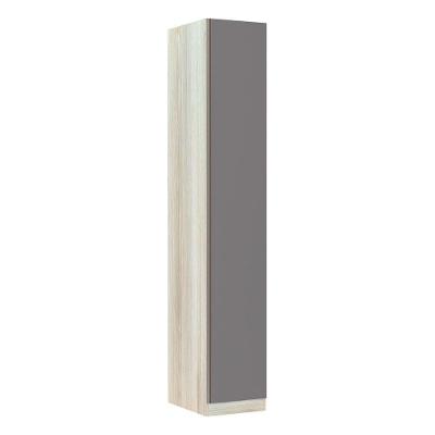 Guarda Roupa Guarda-roupa Prime Plus Luciane 1 Porta Cinza Puro