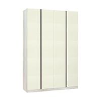 Guarda-roupa 4 Portas 160 Cm Legno Crema Com Kashmir - 1