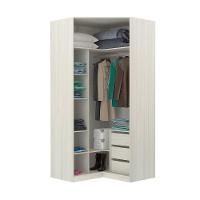 Guarda-roupa Canto 2 Portas Legno Crema Com Kashmir - 3