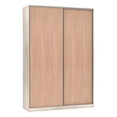 Guarda Roupa Solteiro Prime Plus 2 Portas de Correr 3 Gavetas Cumaru MDP Luciane
