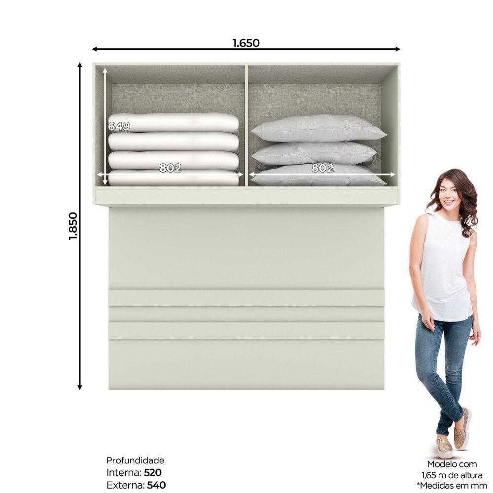 Ponte Casal Modulado 04 Portas Predileto Henn Areia Hp - 4