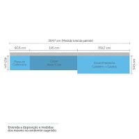 Guarda Roupa Sem Portas, 5 Gavetas, Legno Crema - 9