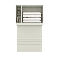 Ponte Solteiro Modulado 02 Portas Seletto Henn Areia Hp Com Jequitibá - 5