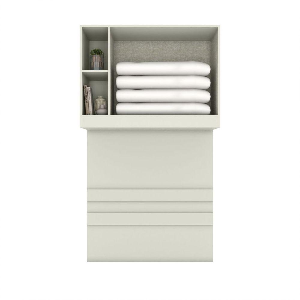 Ponte Solteiro Modulado 02 Portas Predileto Henn Areia Hp Com Jequitibá - 3