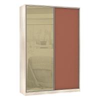 Guarda-roupa Solteiro 2 Portas De Correr 8 Cm Gaia - 1