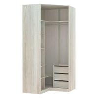 Guarda-roupa Canto 2 Portas Legno Crema Com Connect