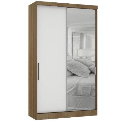Guarda Roupa Casal Paris 2 Portas Correr 3 Gavetas