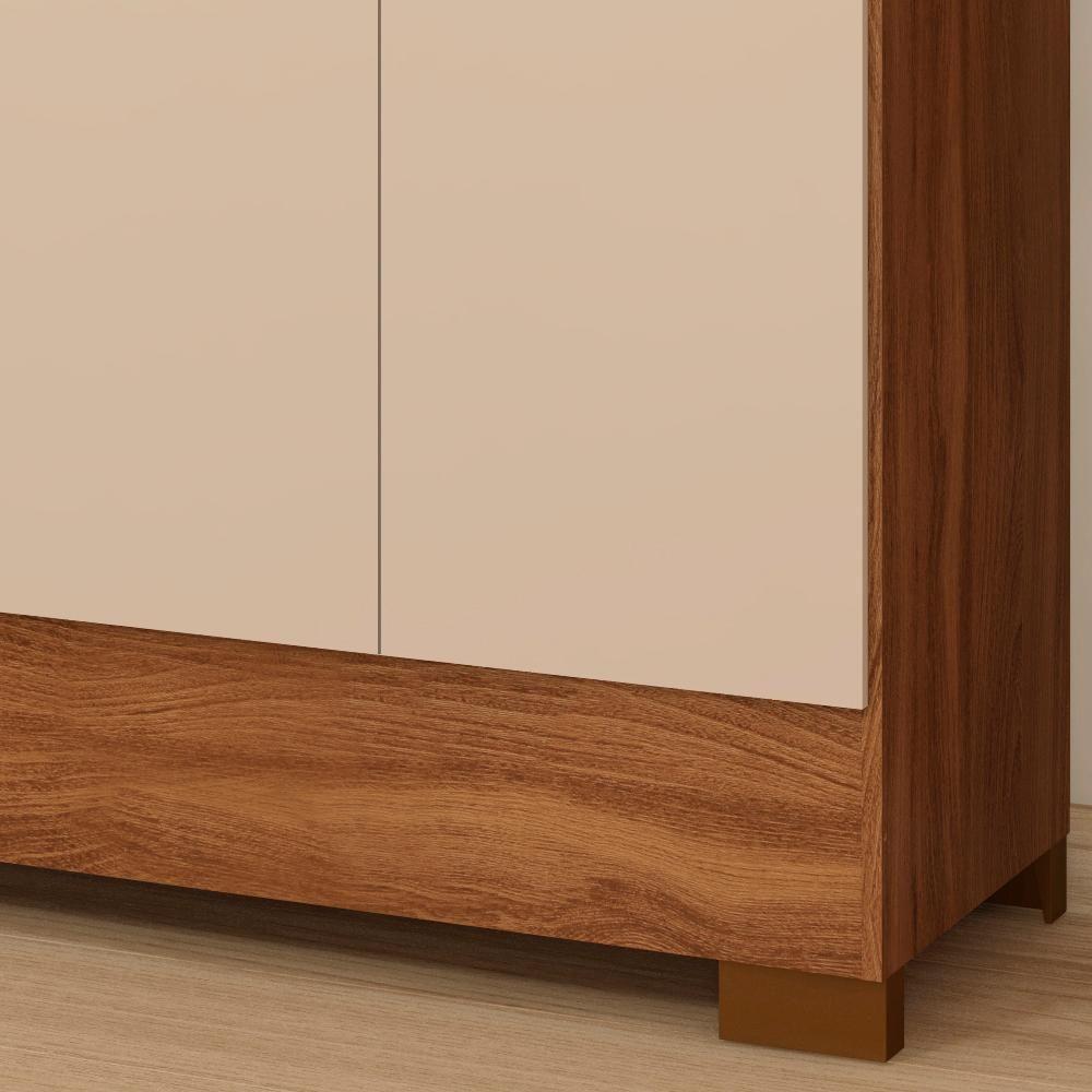 Guarda Roupa Casal 6 Portas 62320 Amendola Off White - 4