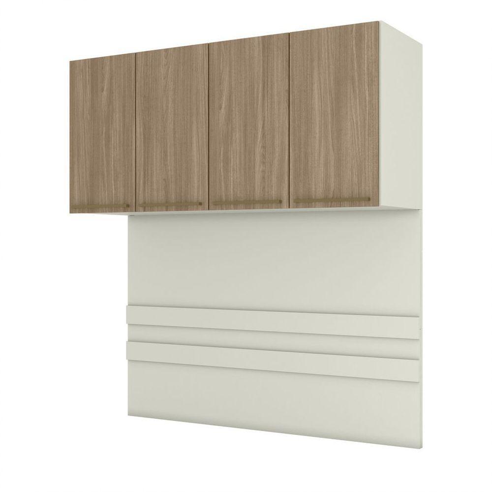 Ponte Casal Modulado 04 Portas Prediletto Henn Areia Hp Com Jequitibá - 1