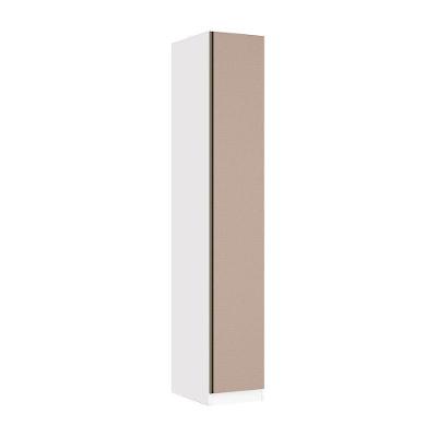 Guarda Roupa Modulado Prime Luciane 1 Porta de Bater Branco MDP