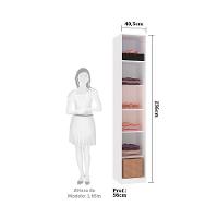 Guarda Roupa Modulado 1 Porta 40cm Branco Ff Com Connect - 10