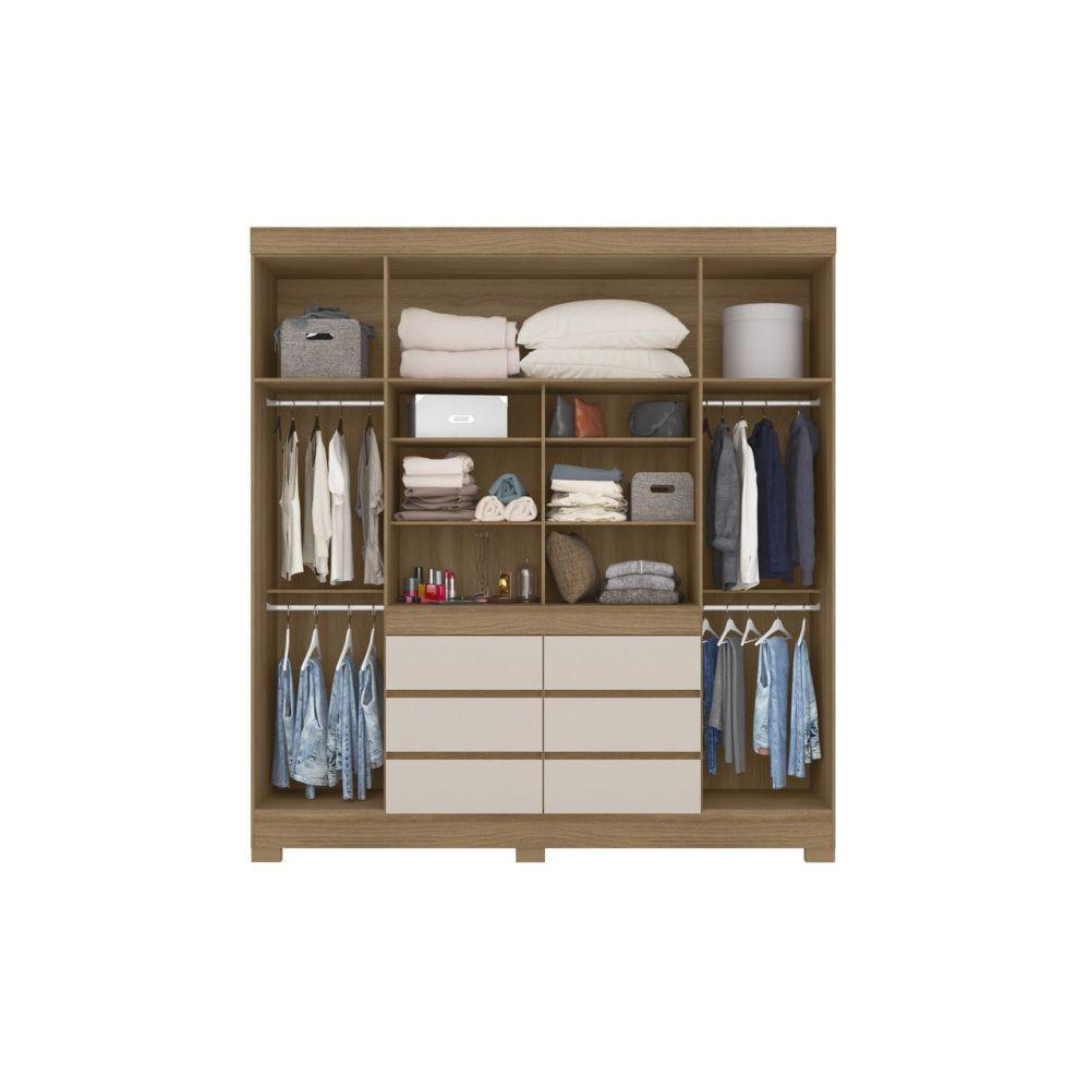 Guarda Roupa 4 Portas Cádis Amendola Off White - 2