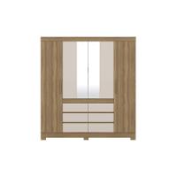 Guarda Roupa 4 Portas Cádis Amendola Off White - 10