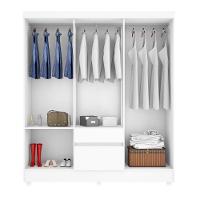 Guarda Roupa 6 Portas Com Pés Flash Ii Branco Rosa Flex - 3