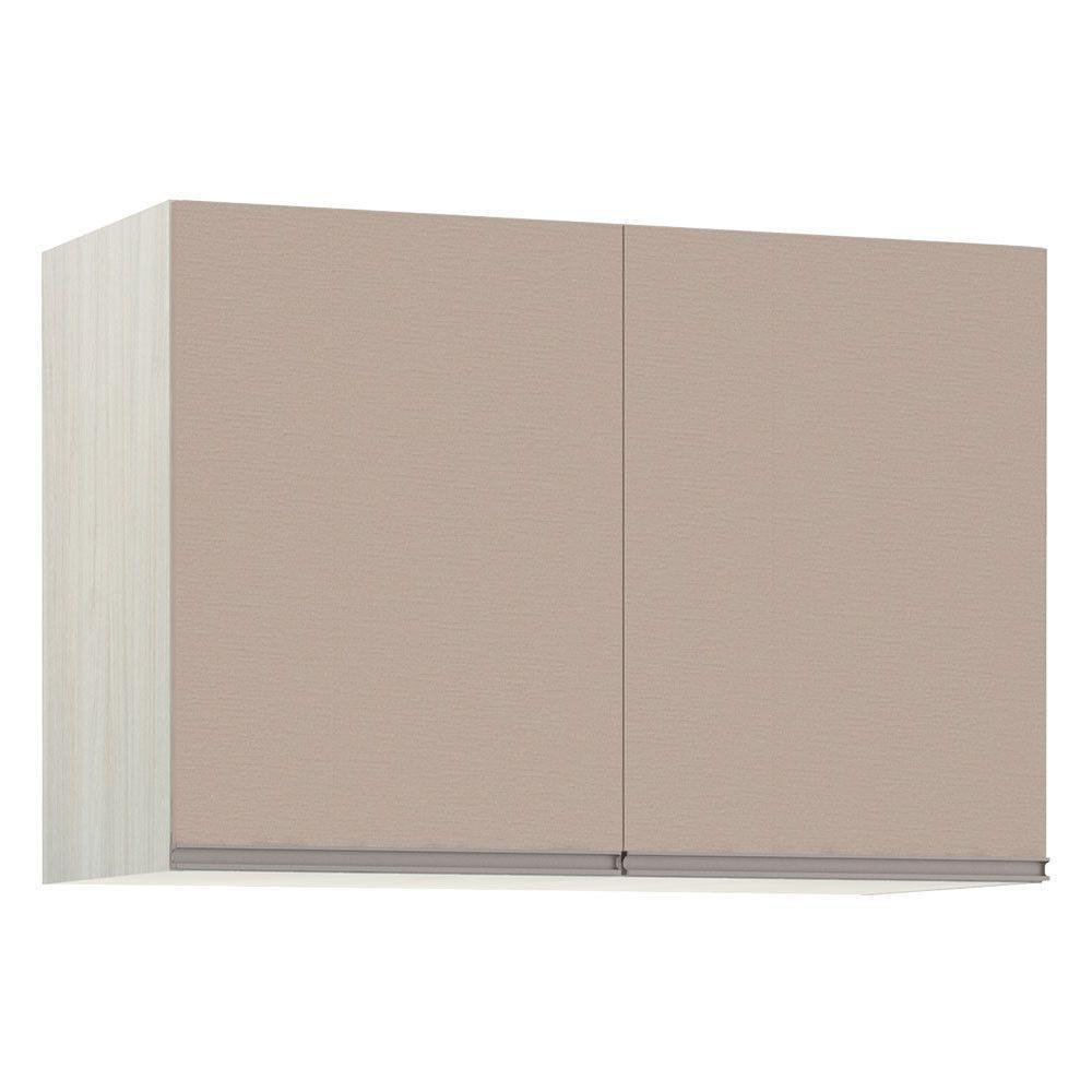 Maleiro Ponte Solteiro 2 Portas 97 Cm Crema Com Connect - 1