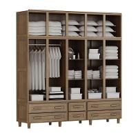 Guarda-Roupa Berlim Flex Casal Imbuia 10 Portas 6 Gavetas - 5