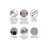 Guarda Roupa 2 Portas De Correr 159cm Branco Ff Com Connect - 3