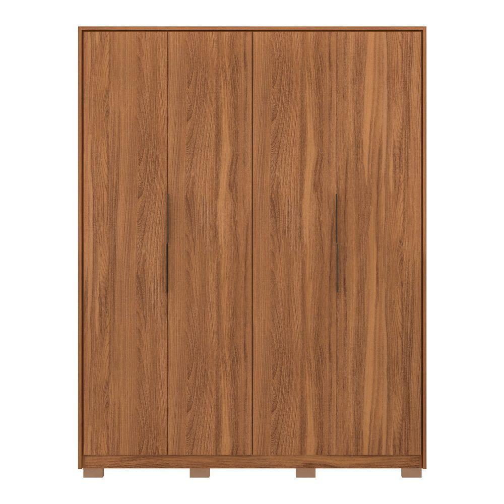 Guarda Roupa Casal Attore 4 Portas 3 Gavetas - 3