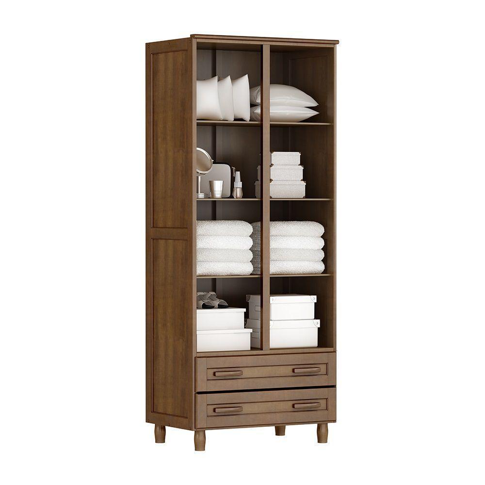 Guarda-roupa 2 Portas 2 Gavetas 3 - 3