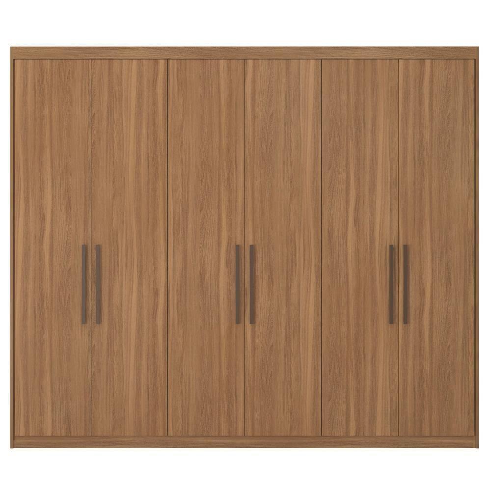 Guarda Roupa Casal 6 Portas 267Cm 63370 Sumatra Amendola Touch Demobile Amendola Touch - 4