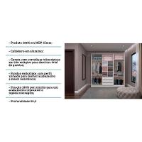 Guarda Roupa 2 Peças, 3 Gavetas, 4 Cabideiros Branco Branco - 7