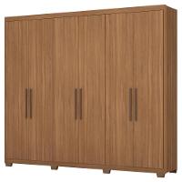 Guarda Roupa Casal 6 Portas Com Pes 63370Pe Sumatra Amendola Touch Demobile Amendola Touch - 1