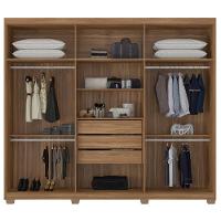 Guarda Roupa Casal 6 Portas Com Pes 63370Pe Sumatra Amendola Touch Demobile Amendola Touch - 8