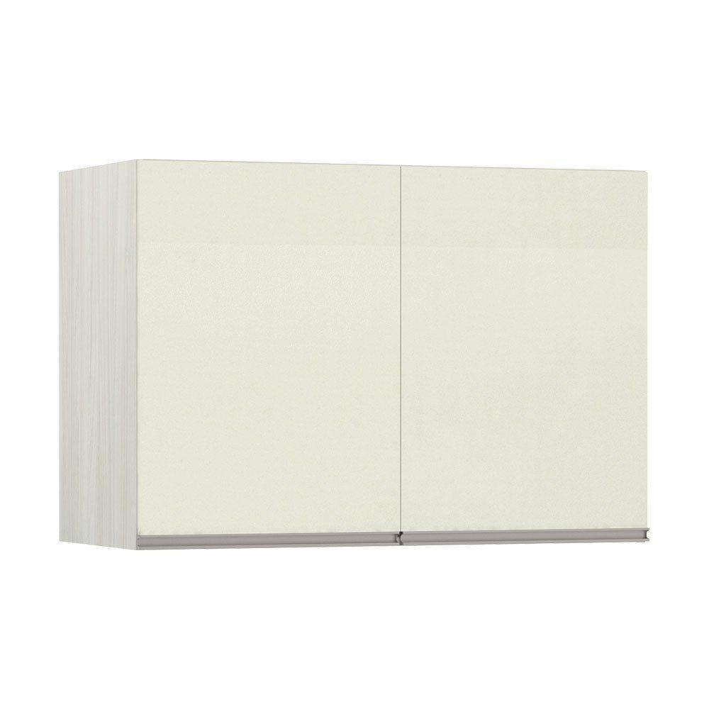 Maleiro Ponte Solteiro 2 Portas 97 Cm Crema Com Kashmir - 1