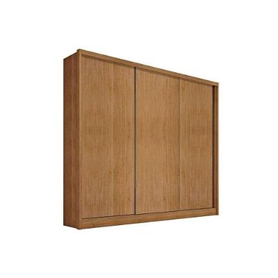 Guarda Roupas 3 Portas De Correr E 6 Gavetas Arezzo Plus Cumaru - Novo Horizonte