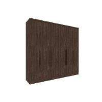 Guarda Roupa 6 Portas Veneza c/ e 4 Gavetas Branco/Neve - Tcil Móveis - 5