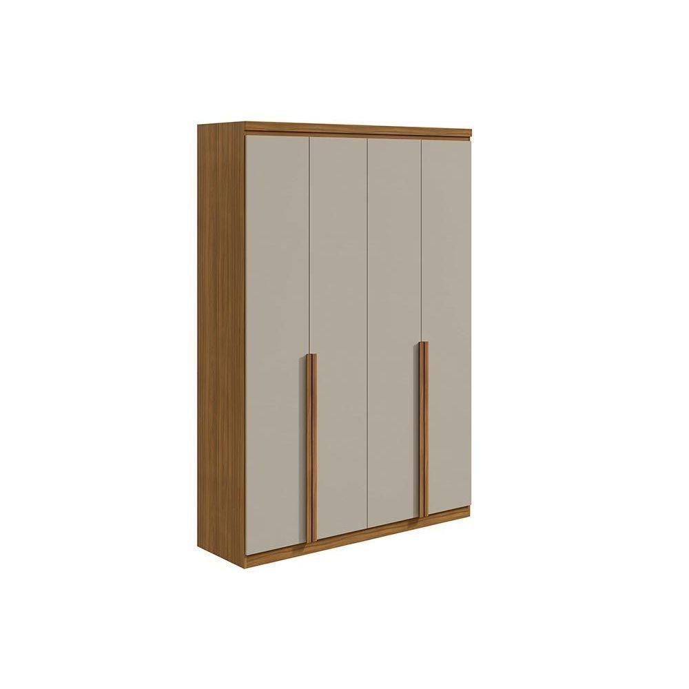 Guarda Roupa 4 Portas  e 2 Gavetas Alonzo New Rovere - Lopas - 8