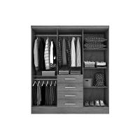 Guarda Roupa 6 Portas Arizona c/ e 4 Gavetas Cinamomo - Tcil Móveis - 16