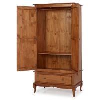 Roupeiro 2 Portas 1 Gaveta M560406 Imbuia Verniz - 2