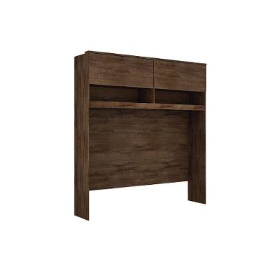 Módulo De Quarto Armário Ponte Aéreo Plus Casal 2 Portas 221cm Canela - Novo Horizonte