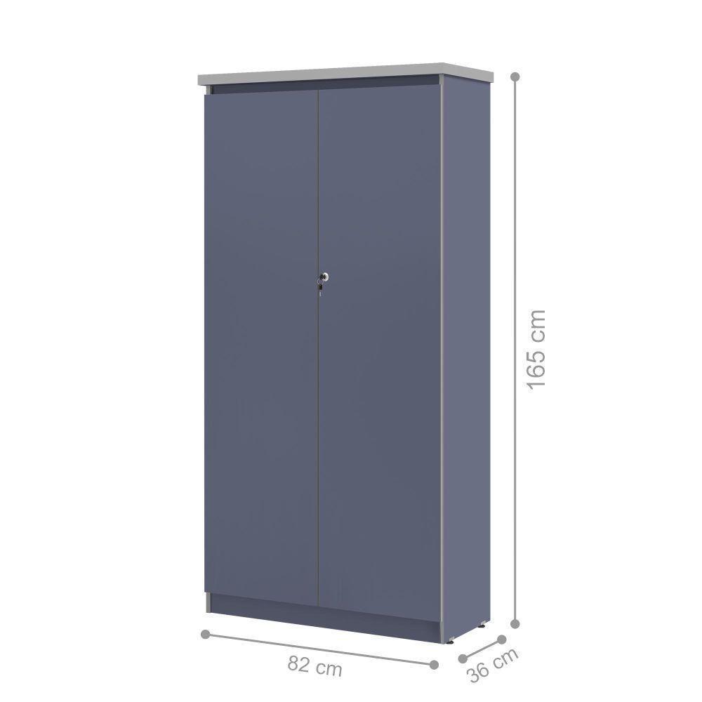 Multiuso 2 Portas Jade Azul - 2