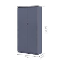 Multiuso 2 Portas Jade Azul - 2